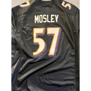 Baltimore Ravens NFL Jersey Mosley 57 Black Purple XX Large‎ Nike